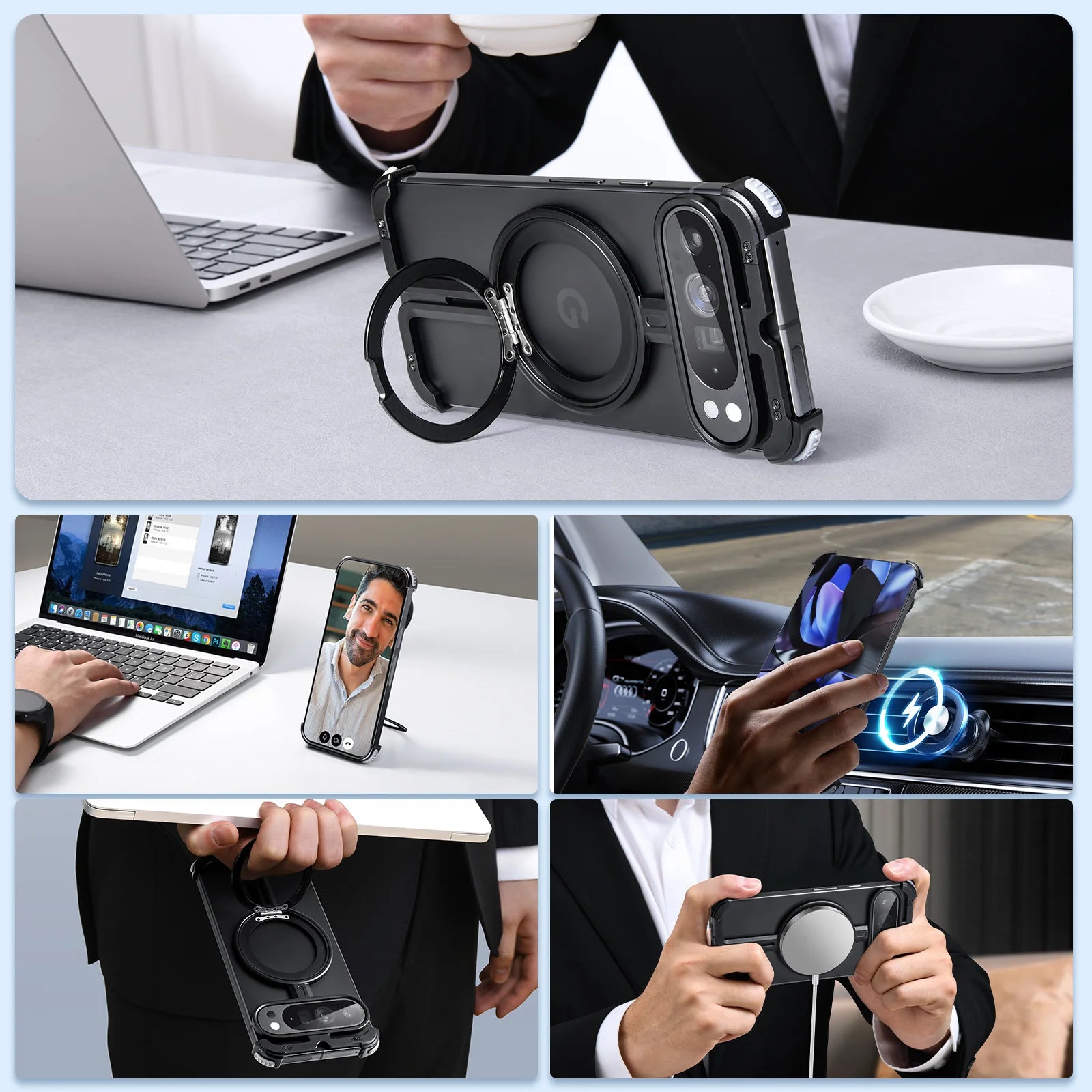 Premium Frameless Case For Google Pixel 9 Series