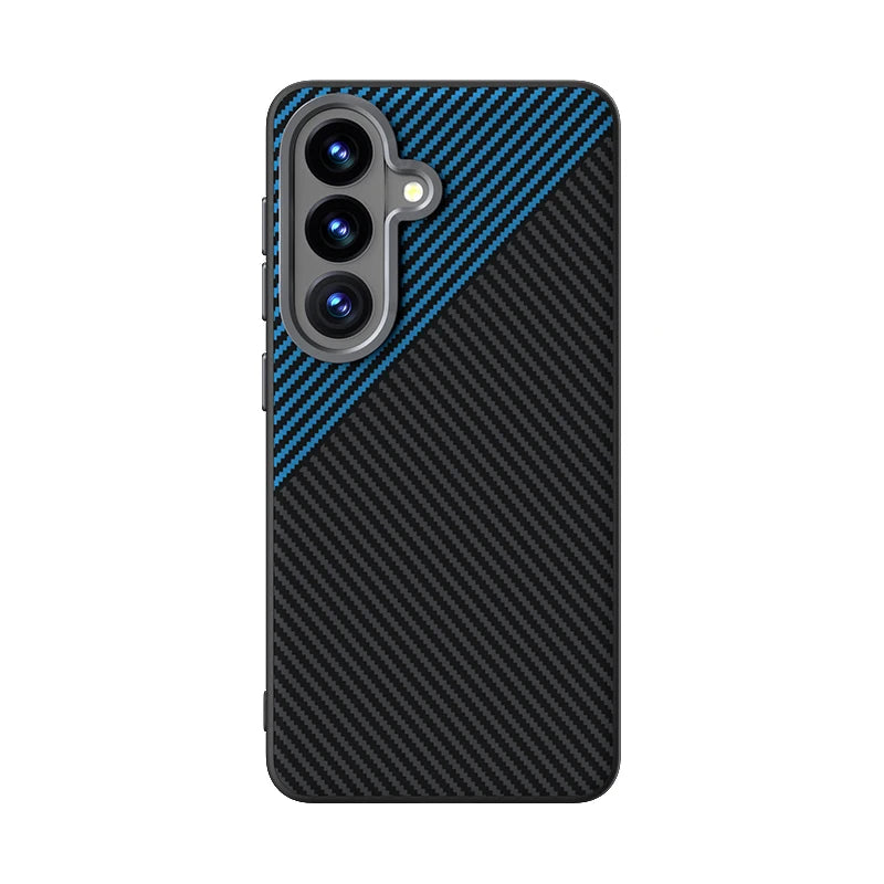 Samsung Galaxy S26 Ultra MagSafe Carbon Fiber Case – Green Texture Cover