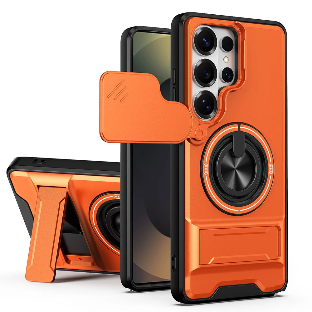Samsung Galaxy S Ultra MagSafe CamShield Case – Ring Stand Cover