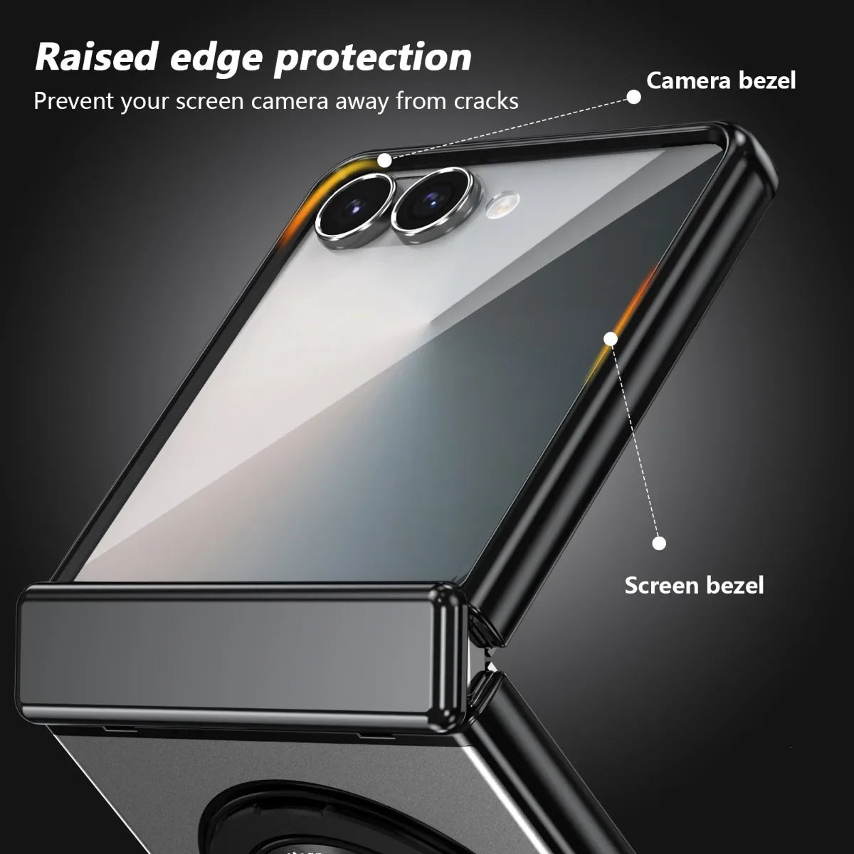 Samsung Galaxy Z Flip 8 MagSafe Ring Case with Screen Protection
