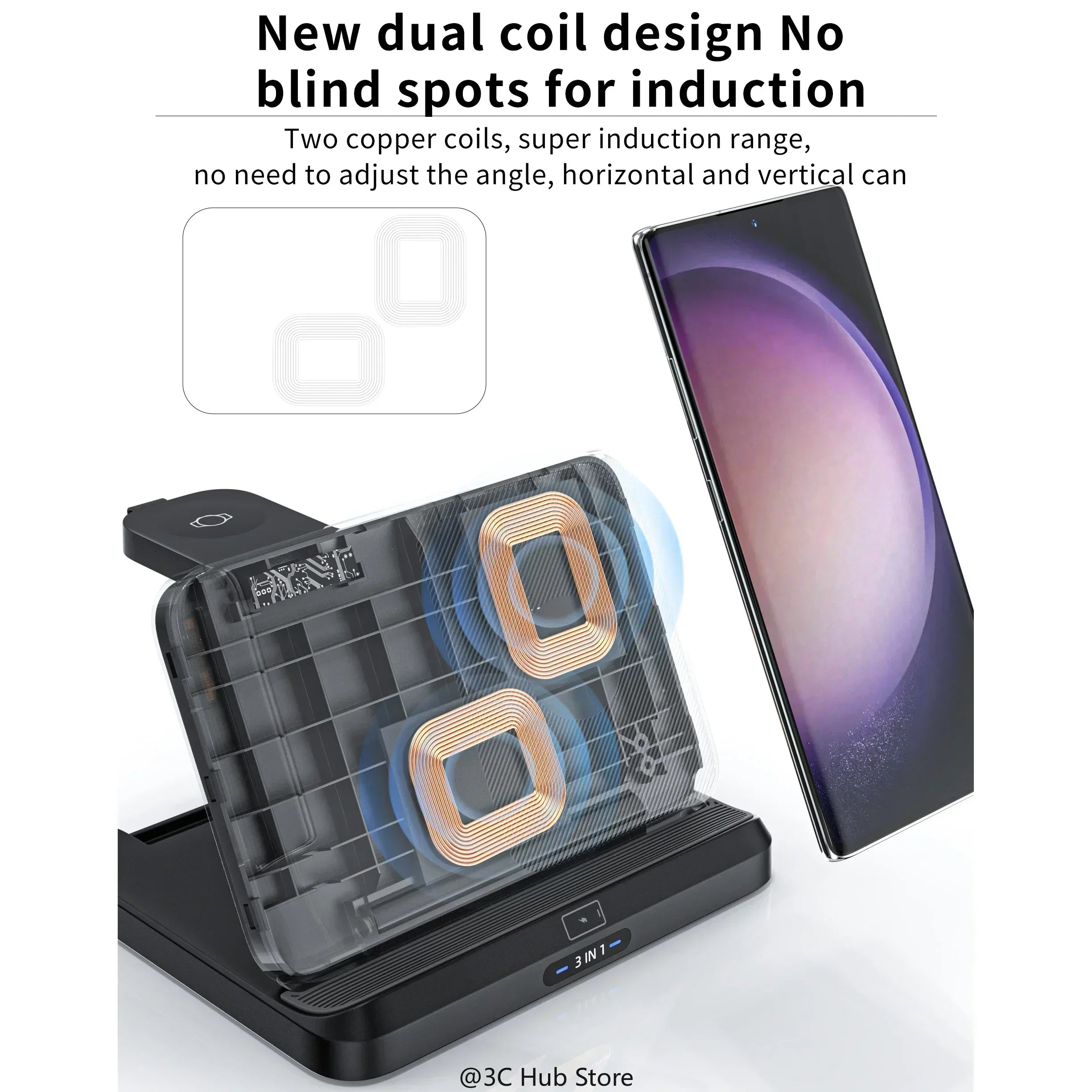 Premium 3 in 1 Wireless Charger for Z Fold Series
