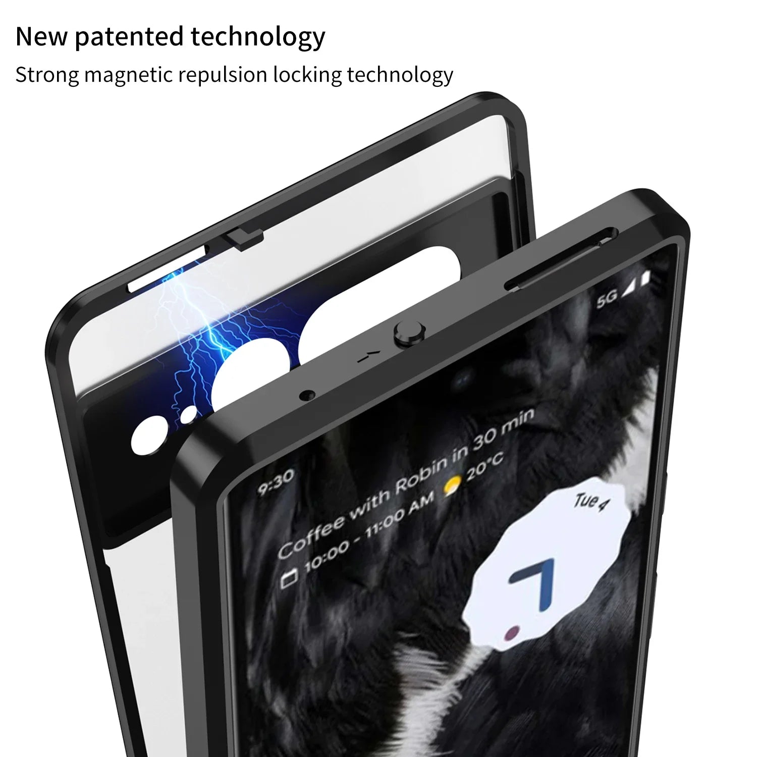 Magnetic Shield Case 360° Protection for Pixel Series