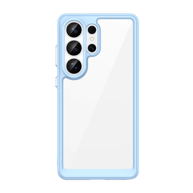 Samsung Galaxy S26 Ultra Luxury Clear Case – Colorful Transparent Back - Odin case