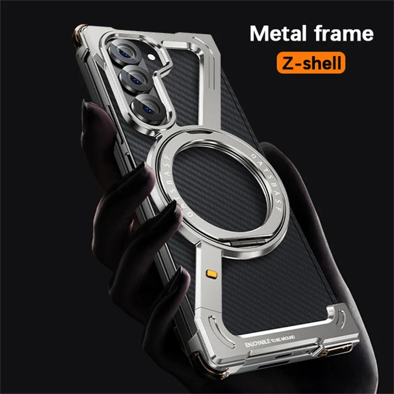 Frameless MagSafe-Compatible Shockproof Case for Galaxy Z Fold