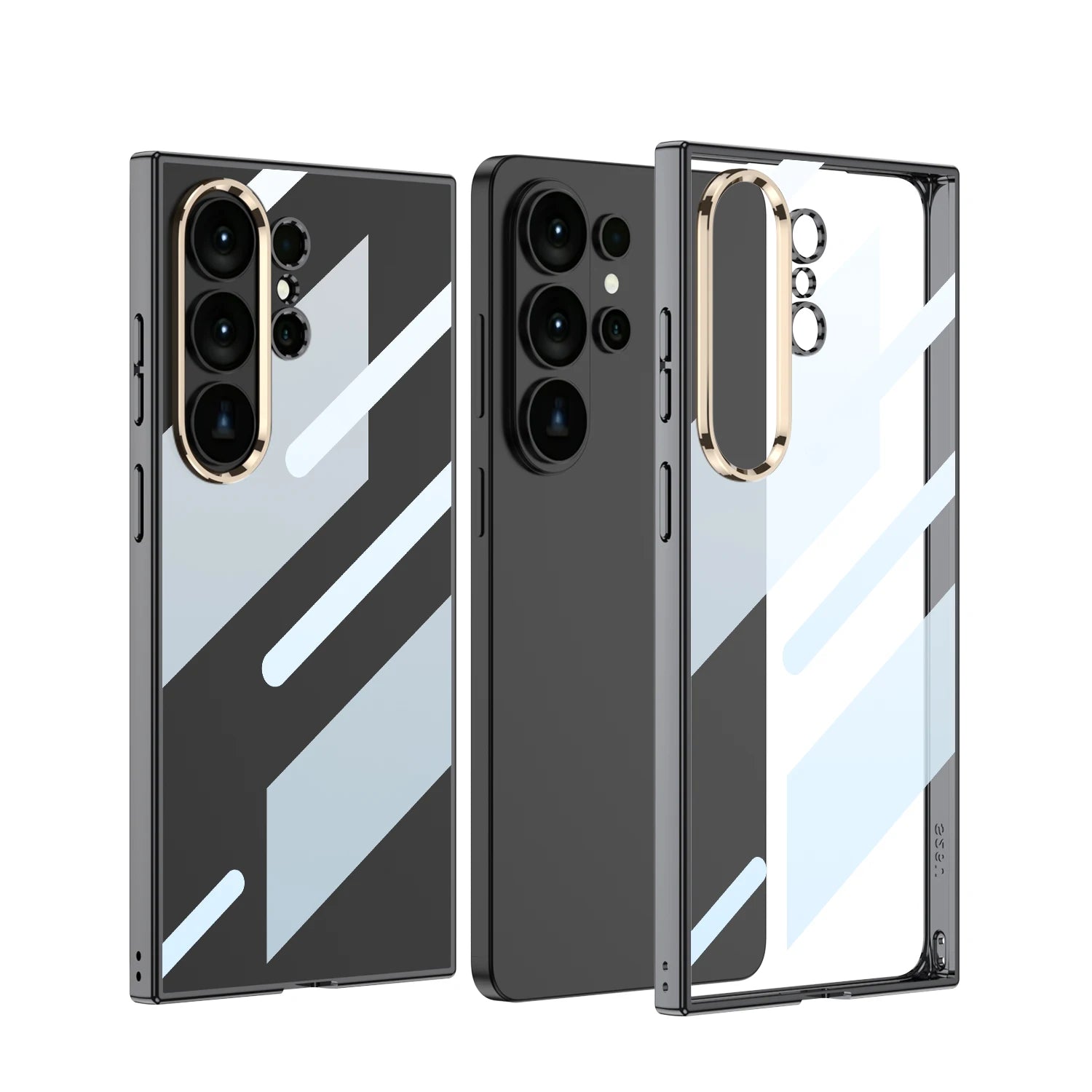 Samsung Galaxy S26 Ultra Luxury Clear TPU Case – Soft Silicone Back Cover - Odin case
