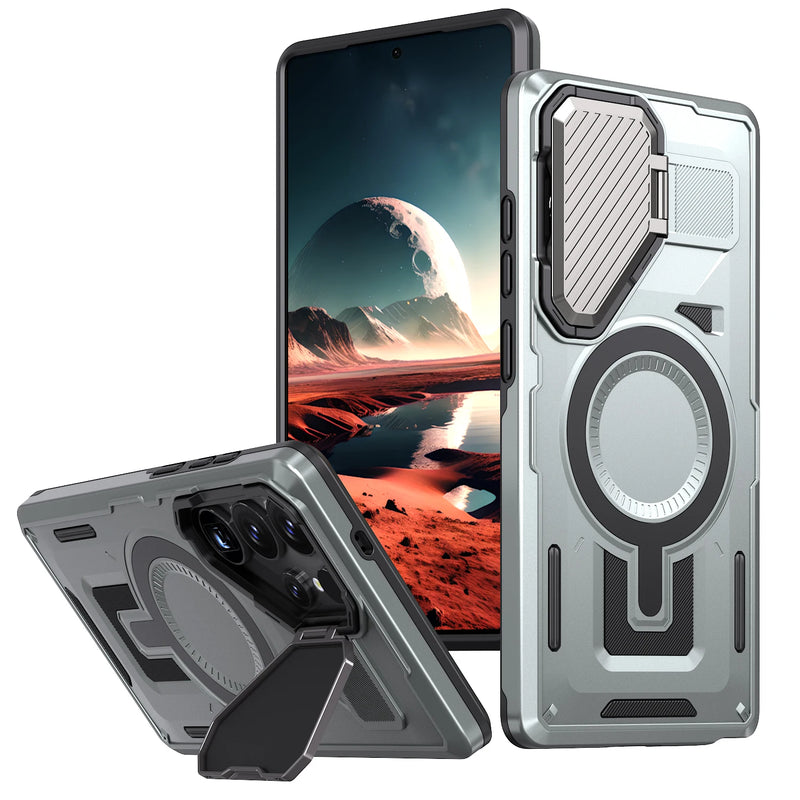 Samsung Galaxy S26 Ultra MagSafe Case Rotatable Stand Holder Cover