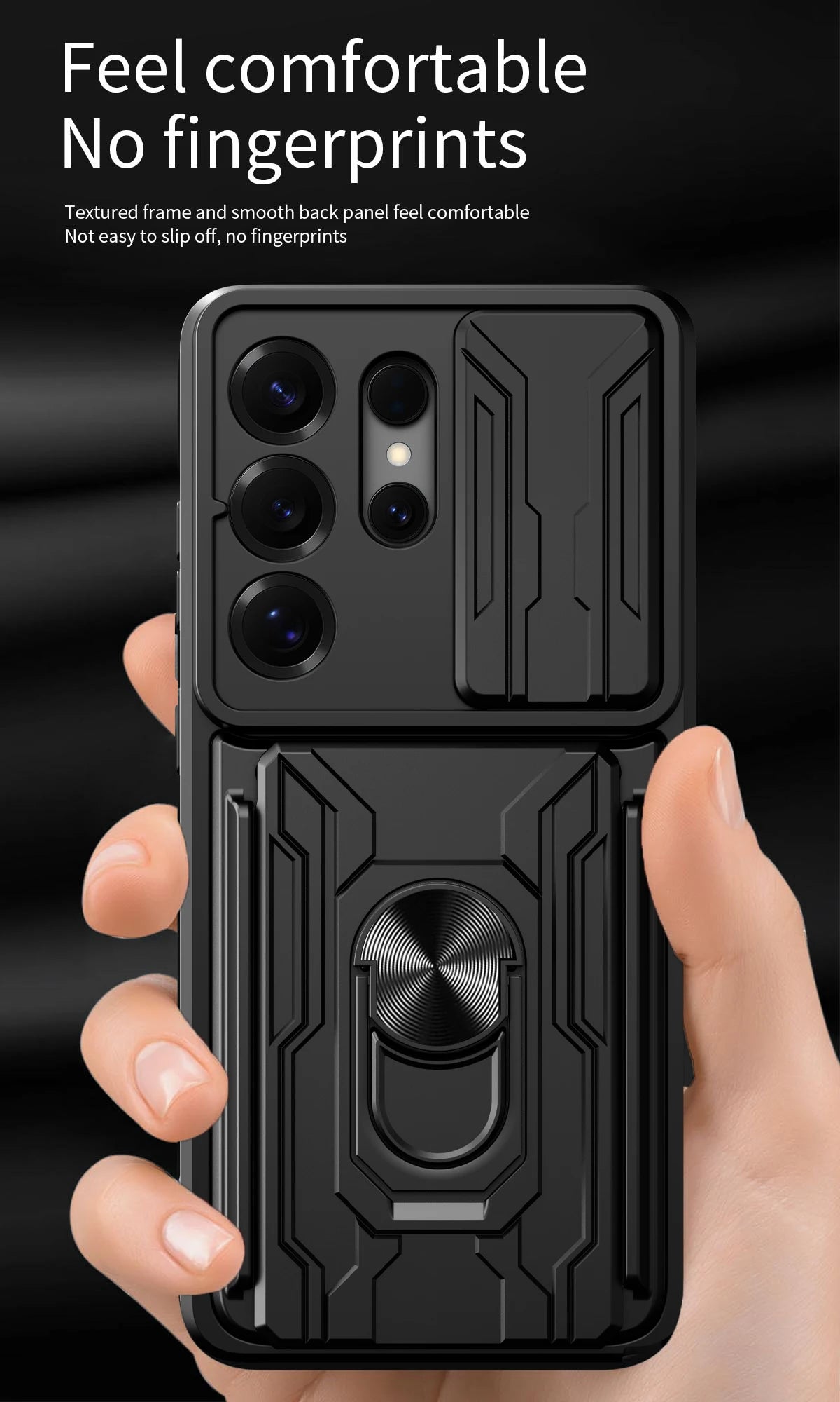 Samsung Galaxy S26 Ultra Card Slot Case – Protective Back Cover - Odin case