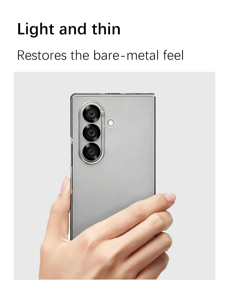 Samsung Galaxy Z TriFold Flip Case with Stand & Card Slots