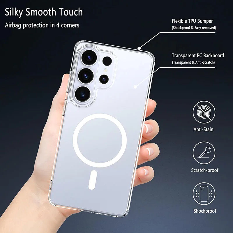 Samsung Galaxy S26 Ultra MagSafe Clear Case - Odin case