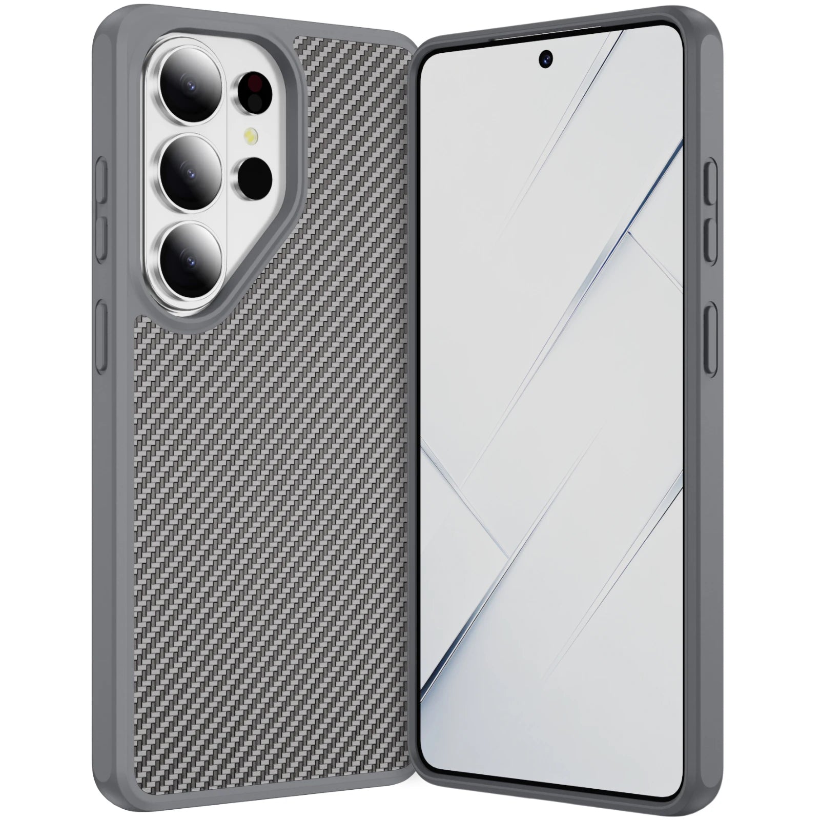 Samsung Galaxy S26 Ultra Carbon Fiber Case – Non-Slip Back Cover - Odin case