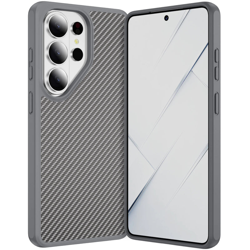 Samsung Galaxy S26 Ultra Carbon Fiber Case – Non-Slip Back Cover