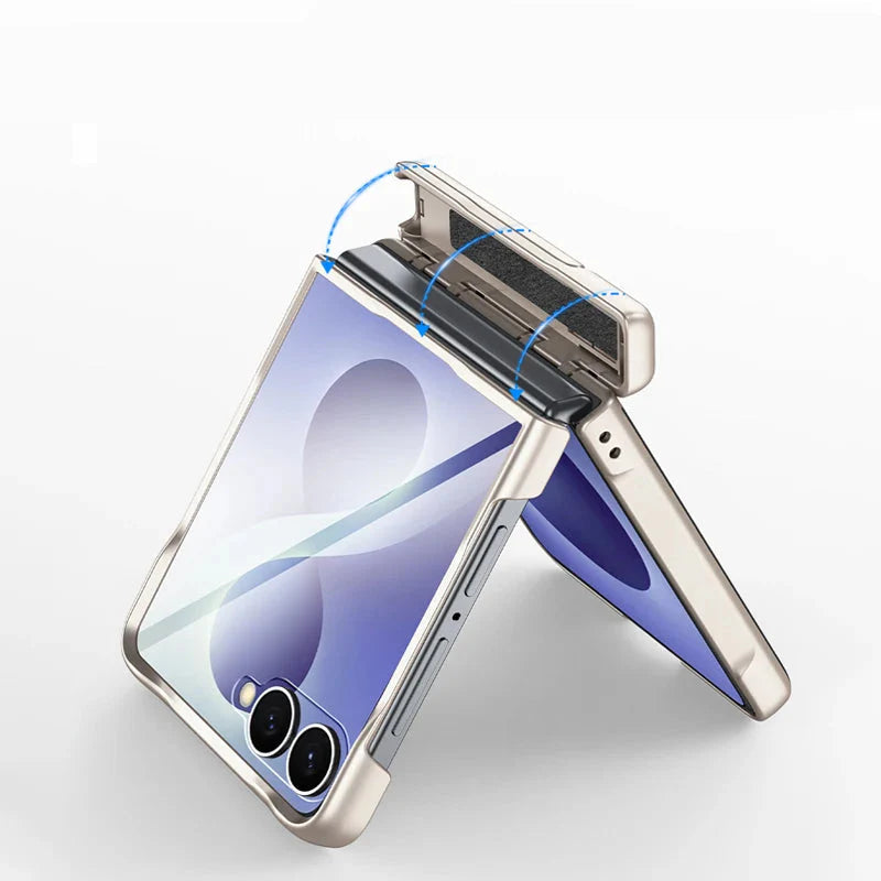 Samsung Galaxy Z Flip 8 Premium Fabric Kickstand Case