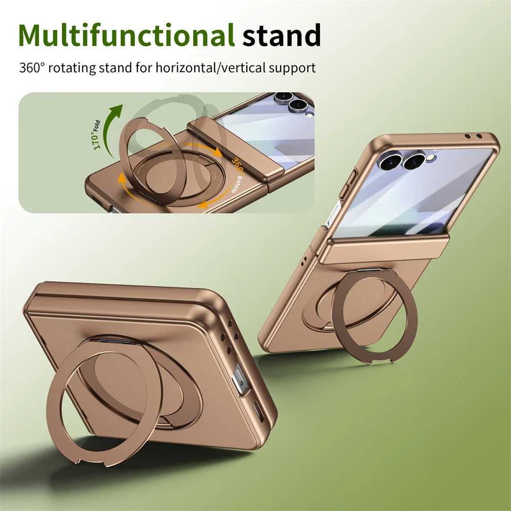 MagSafe Magnetic Armor Case with Screen Protection for Samsung Galaxy Z Flip 8
