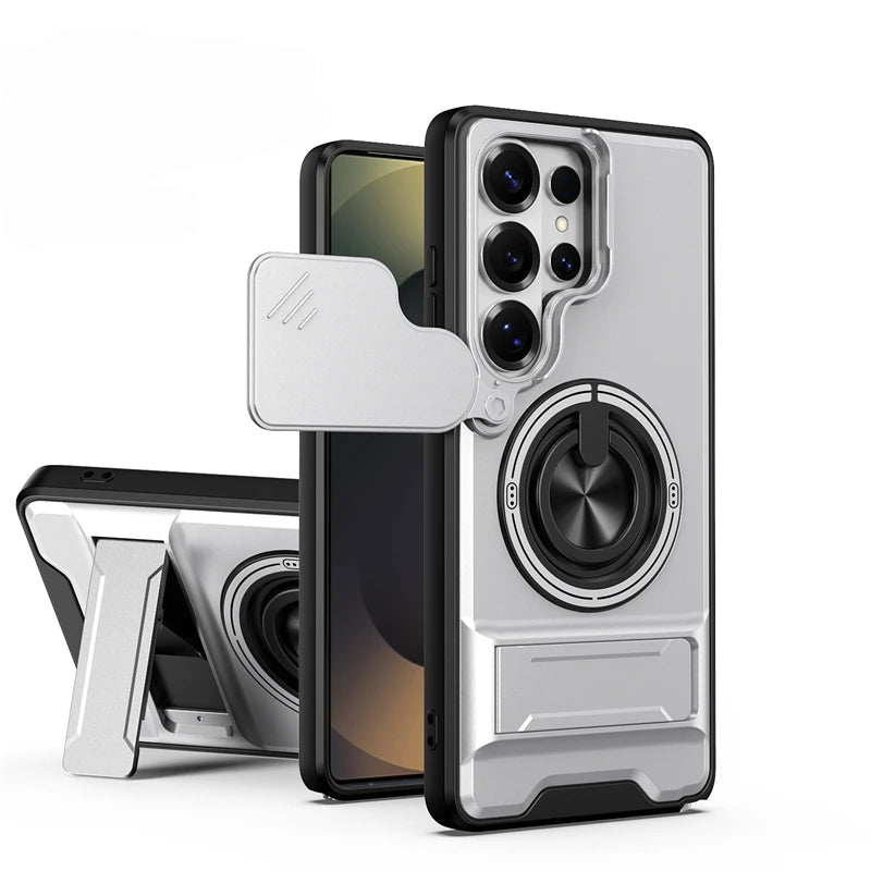Samsung Galaxy S Ultra MagSafe CamShield Case – Ring Stand Cover