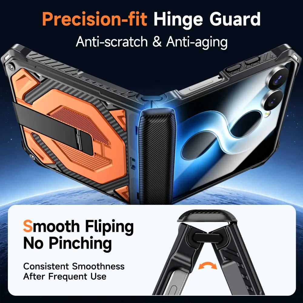 Samsung Galaxy Z Flip 8 Rugged Magsafe Kickstand Case