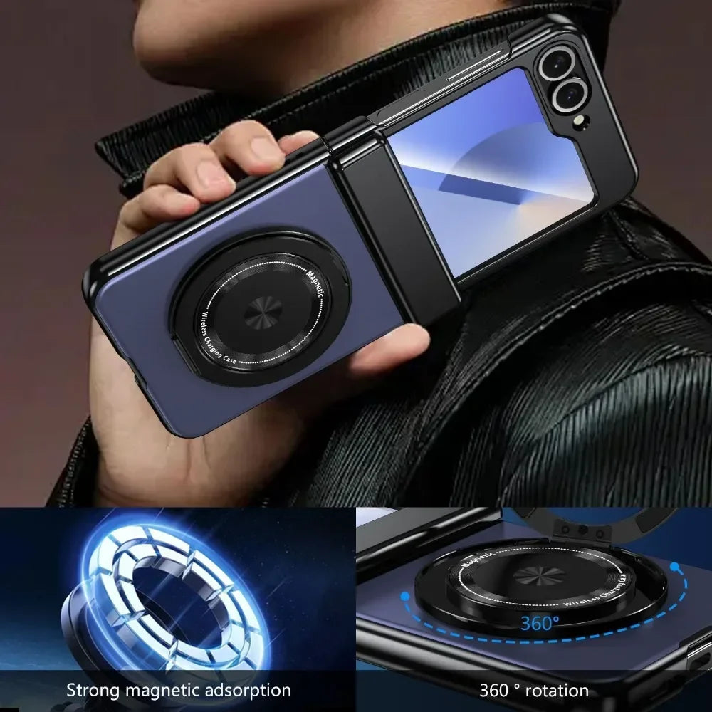 MagSafe Magnetic Ring Armor Case for Samsung Galaxy Z Flip 8