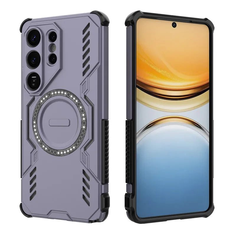 Samsung Galaxy S26 Ultra Armor Case – Heat Dissipation & Magnetic Charging - Odin case