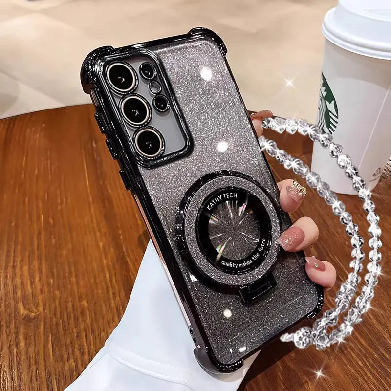 GlimmerEdge Pro – Sparkling Shockproof Chain Case