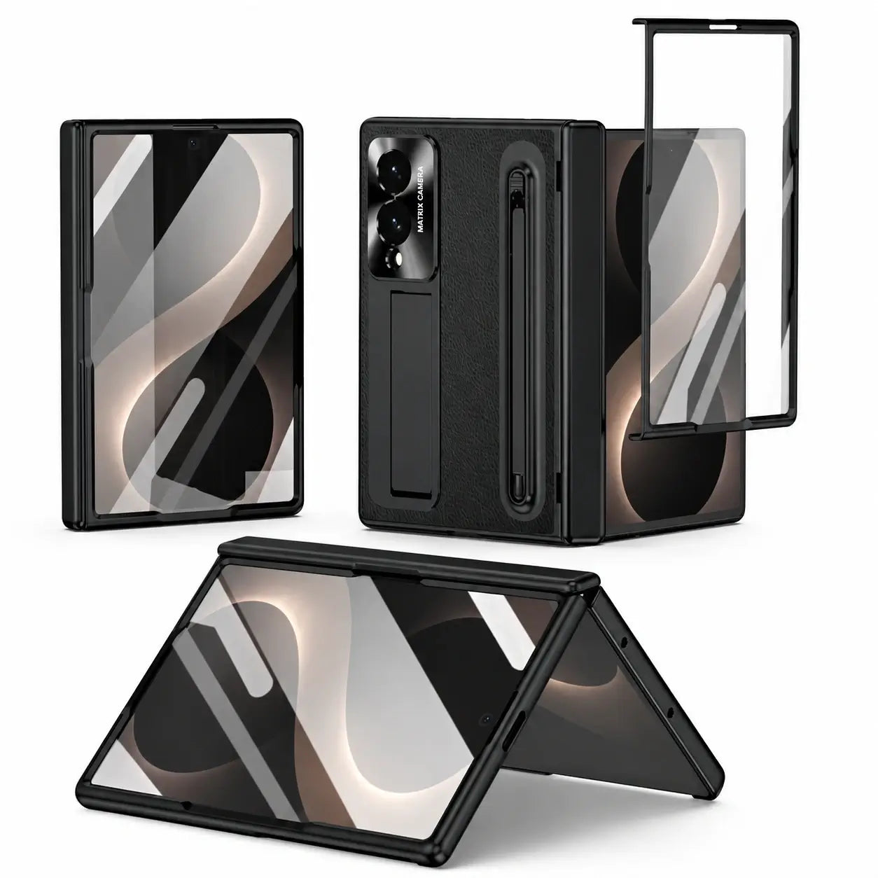 Stylus Stand Armor Case for Samsung Galaxy Z Fold 8