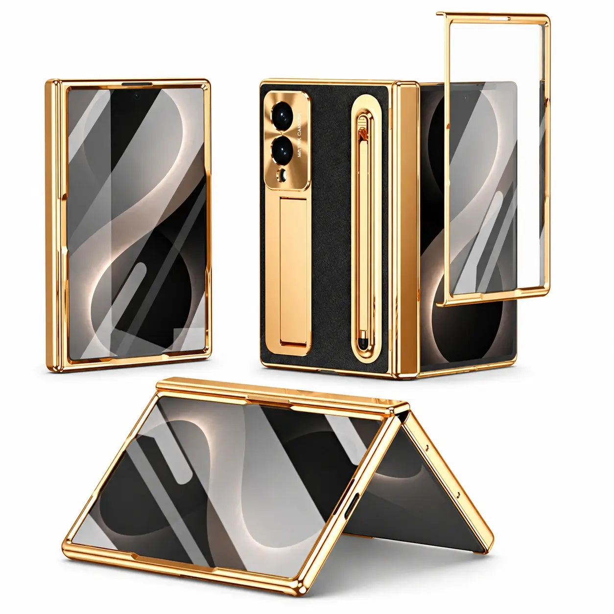 Stylus Stand Armor Case for Samsung Galaxy Z Fold 8