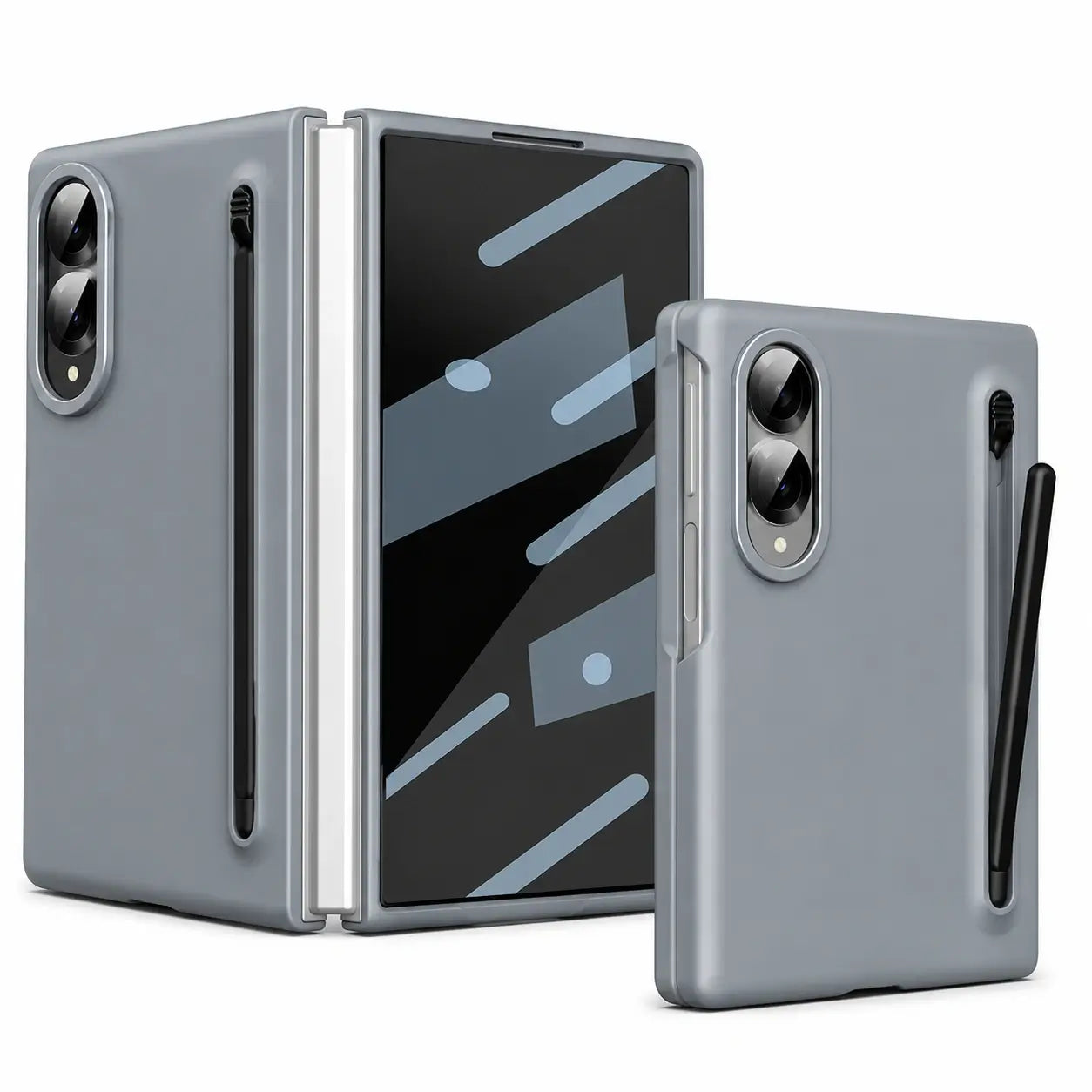Ultra Slim Stylus Holder Case for Samsung Galaxy Z Fold 8 Series