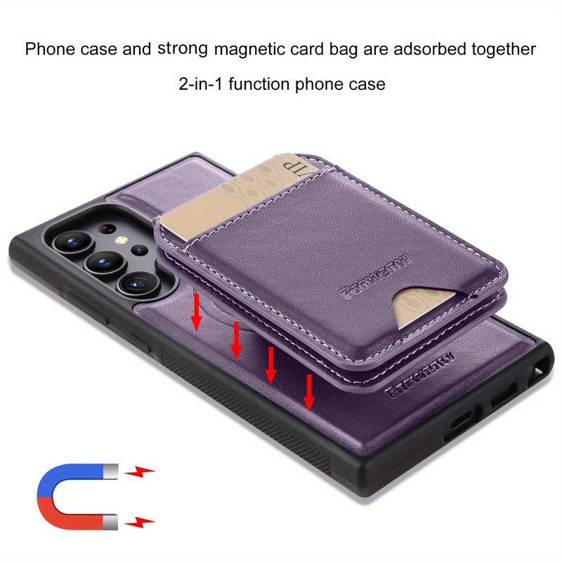 Premium MagSafe Wallet Case Samsung Galaxy S25 Ultra