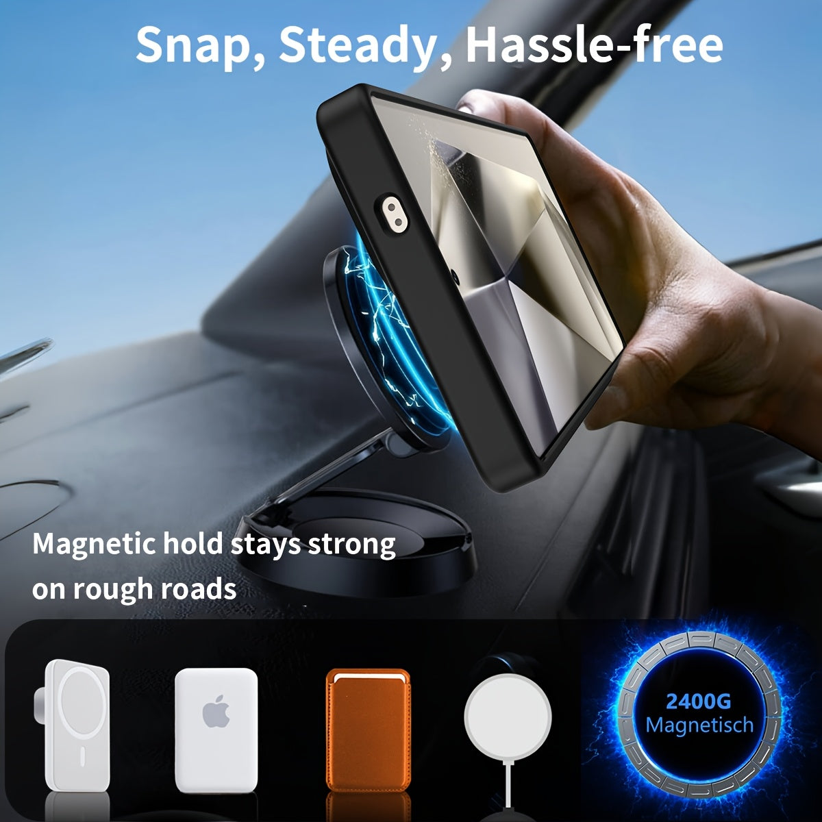 MagFold Shield – Invisible Magnetic Stand Case for Galaxy S Series