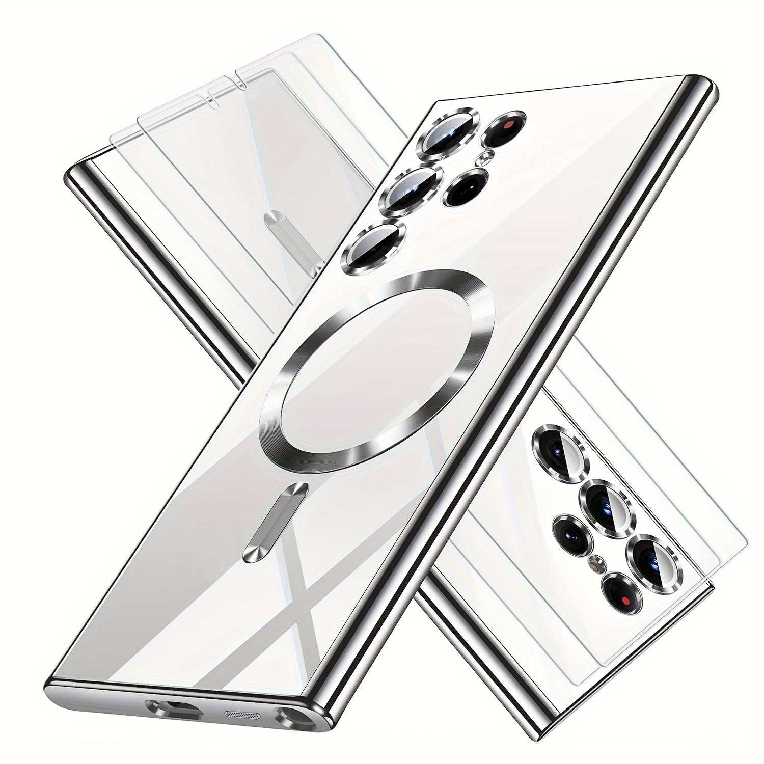 CrystalMag Transparent MagSafe Case for Galaxy S Series