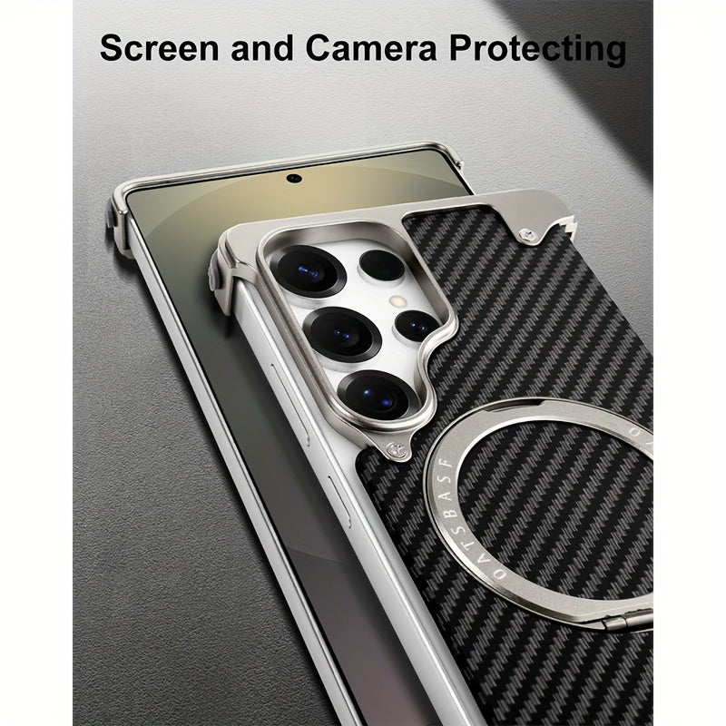 Sleek & Slim Magnetic Stand Case for Samsung Galaxy S25 Ultra
