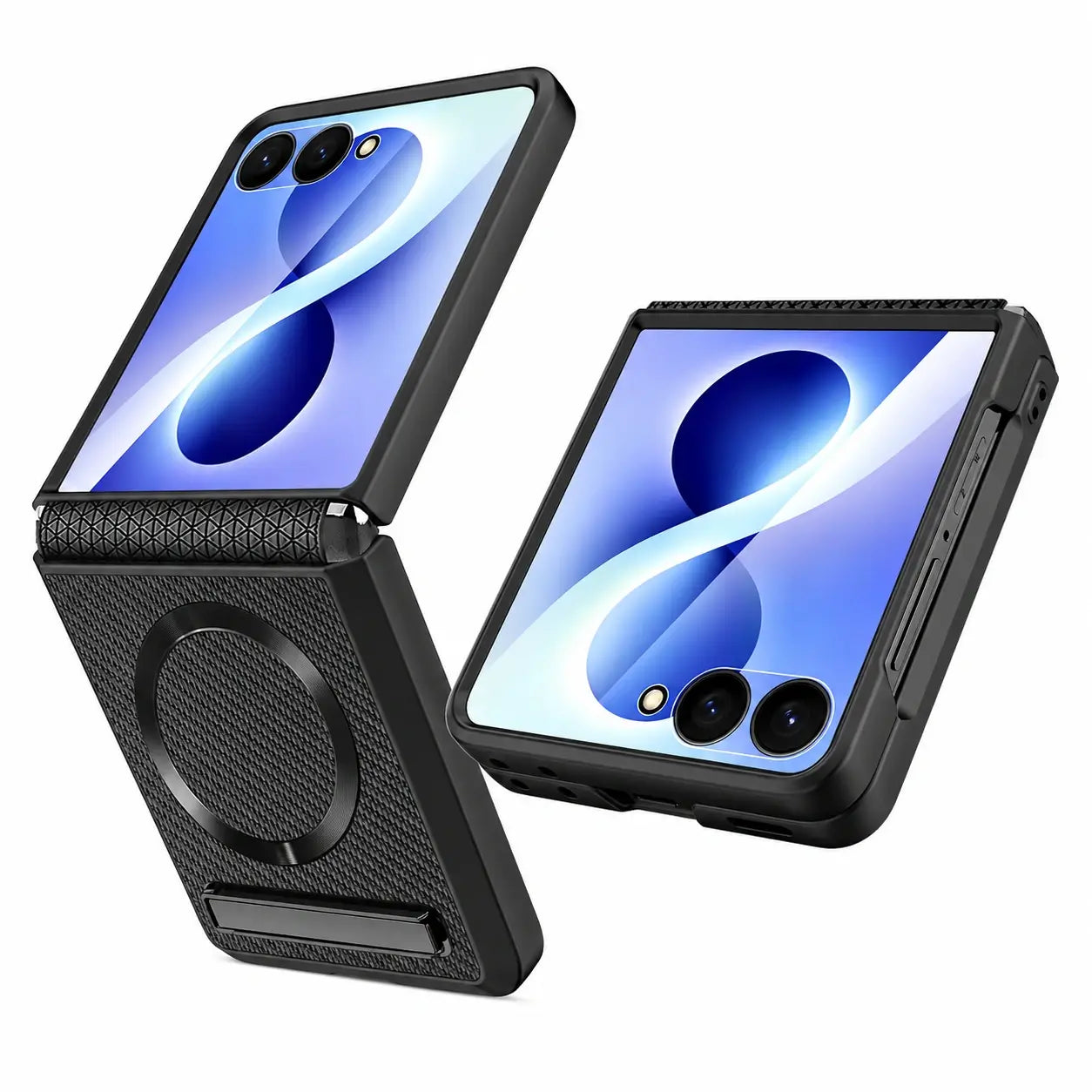 Samsung Galaxy Z Flip 8 MagSafe Stand Case with Screen Protection