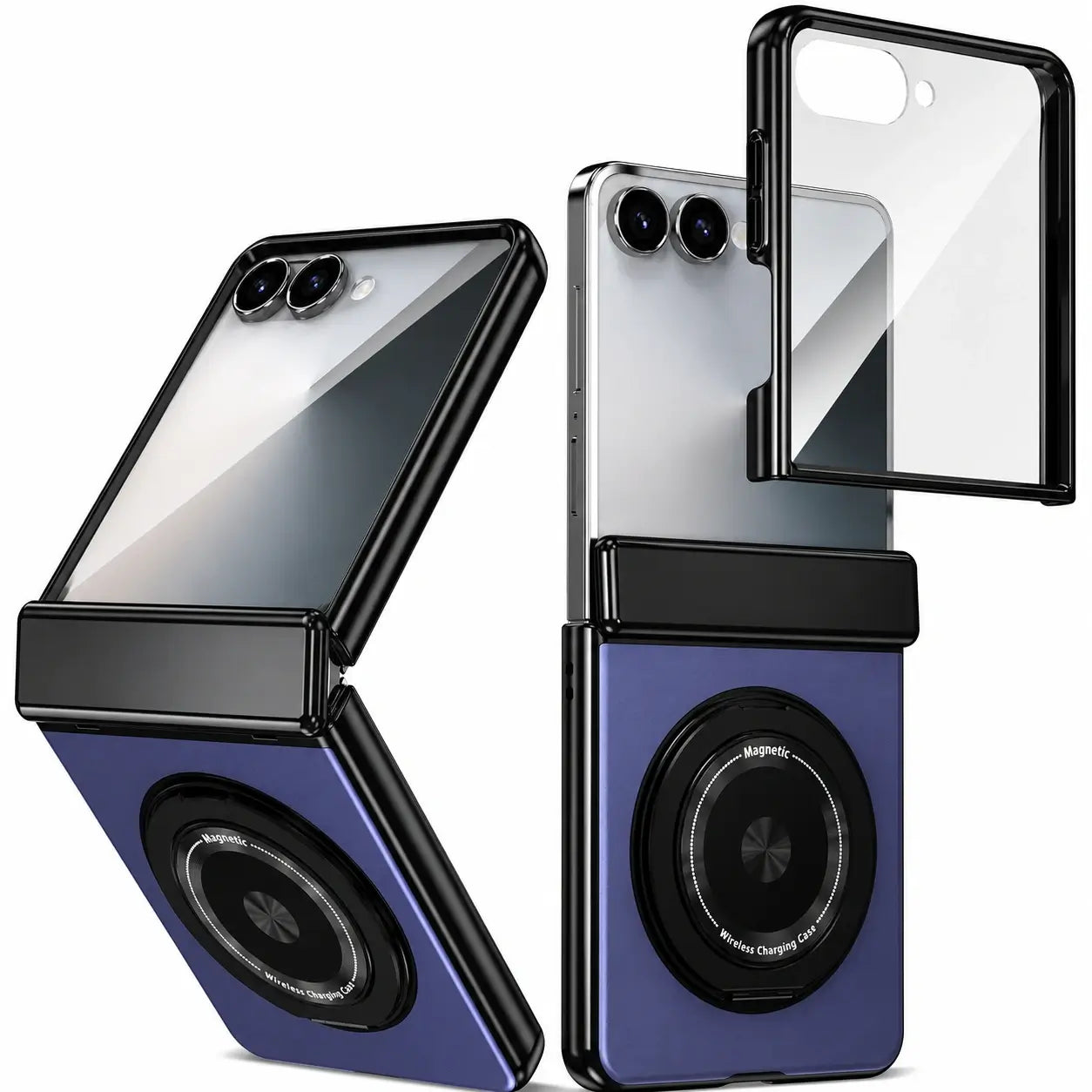 Samsung Galaxy Z Flip 8 MagSafe Ring Case with Screen Protection