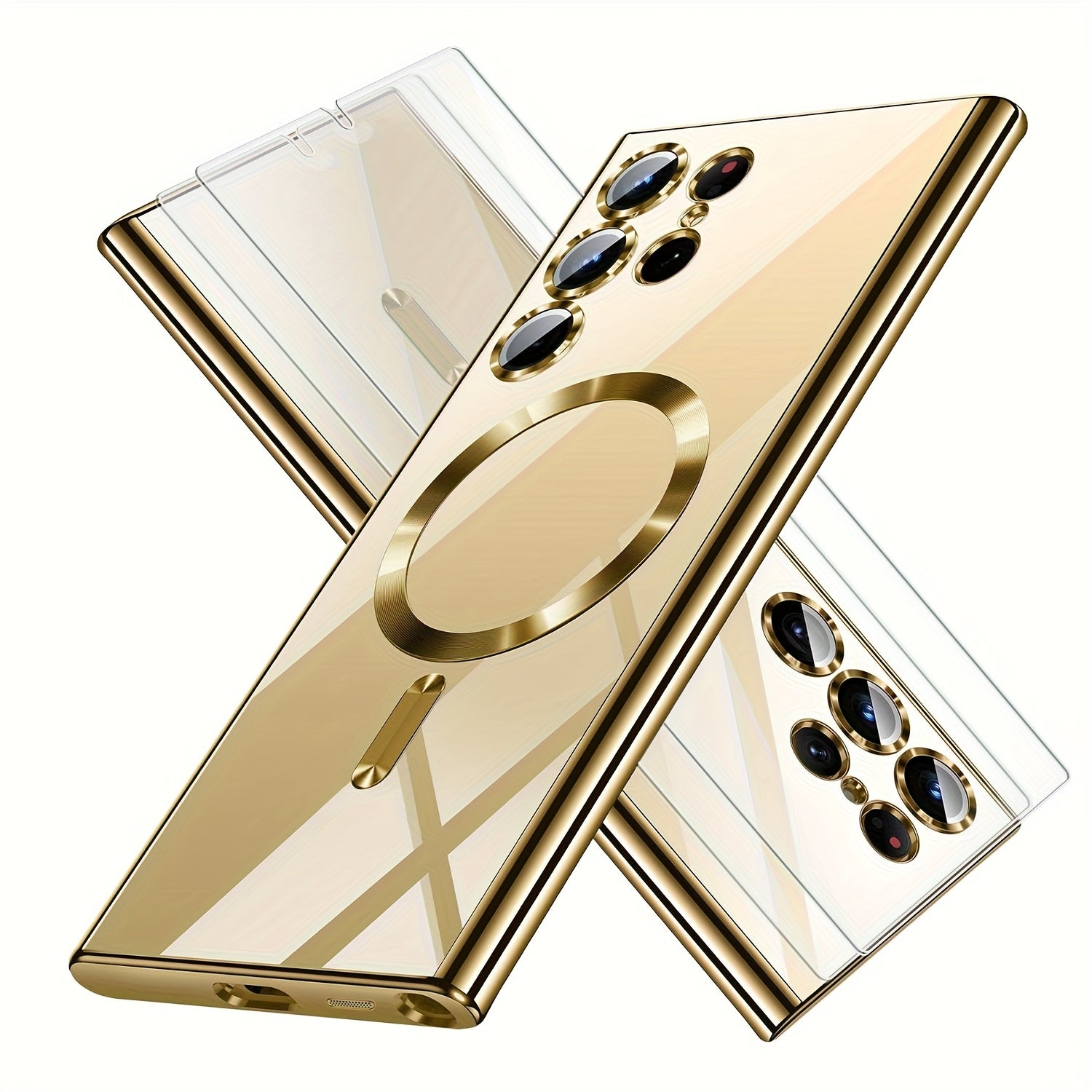 CrystalMag Transparent MagSafe Case for Galaxy S Series