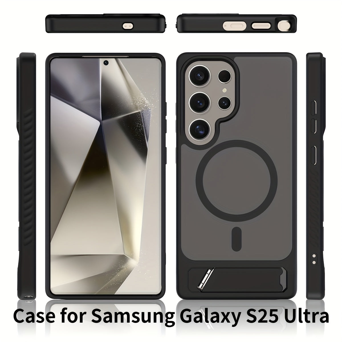 MagFold Shield – Invisible Magnetic Stand Case for Galaxy S Series