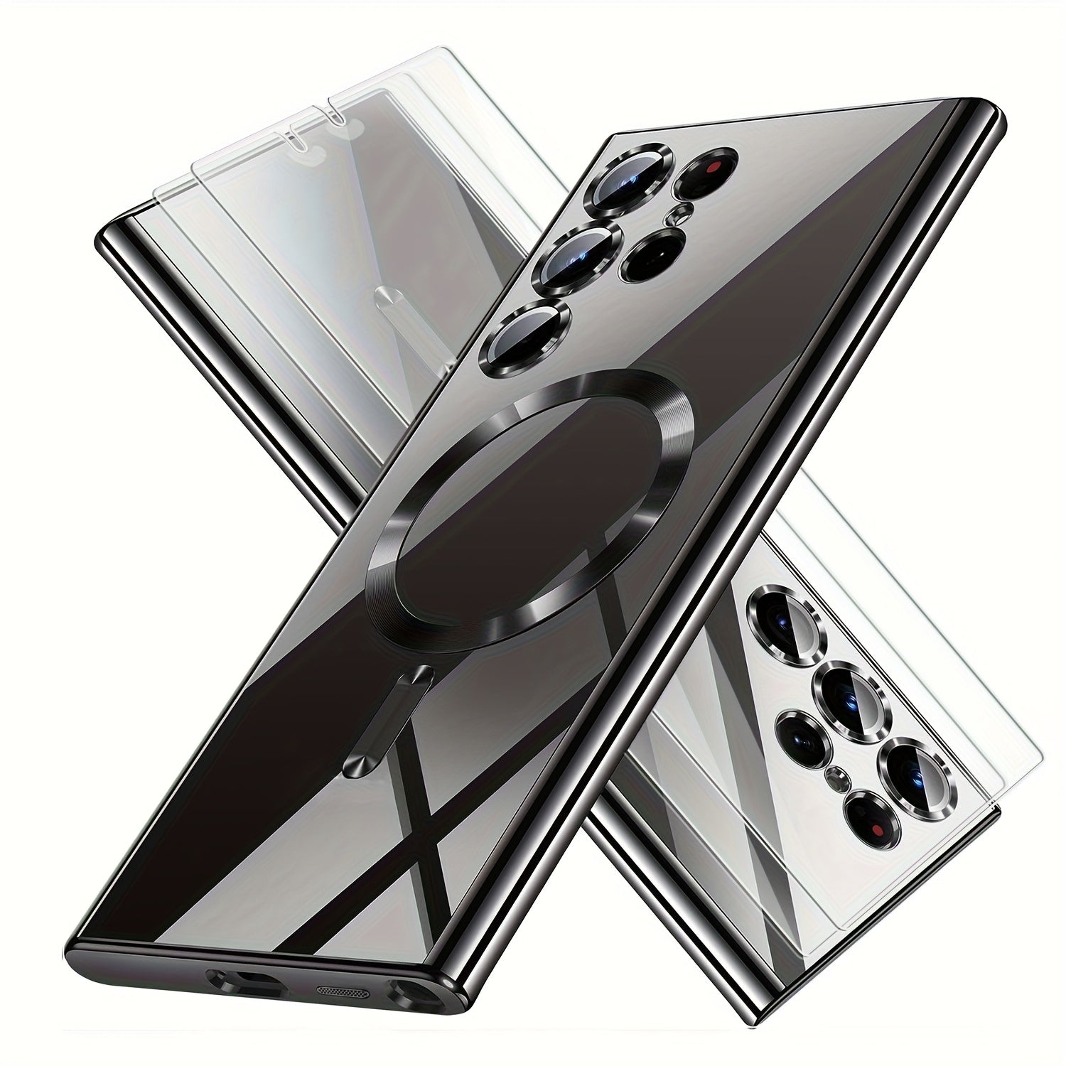 CrystalMag Transparent MagSafe Case for Galaxy S Series