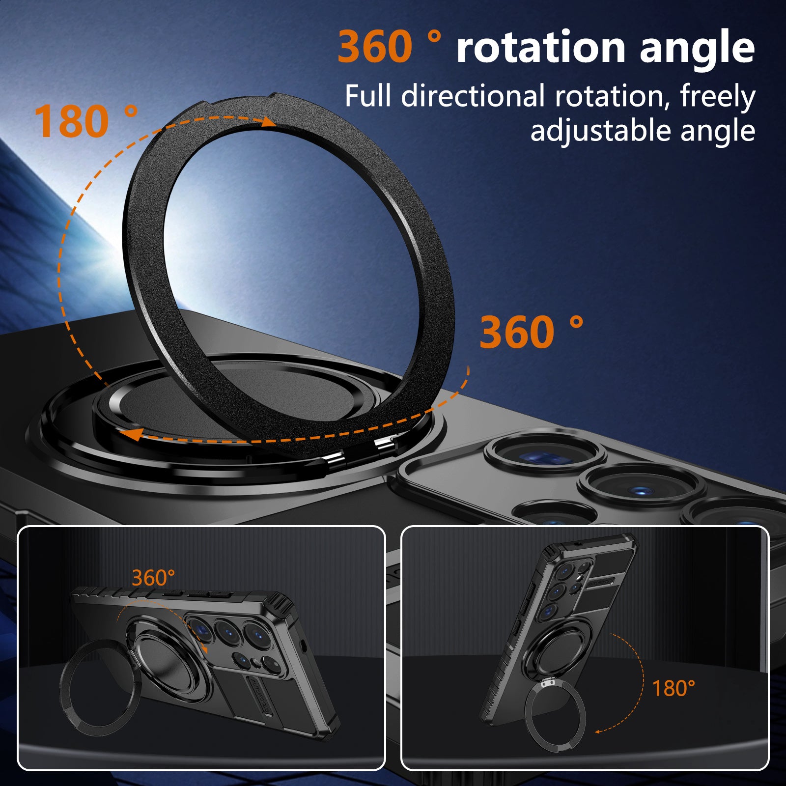 Mag360 Shield Pack – 3-in-1 Magnetic Case & Screen Protector Bundle
