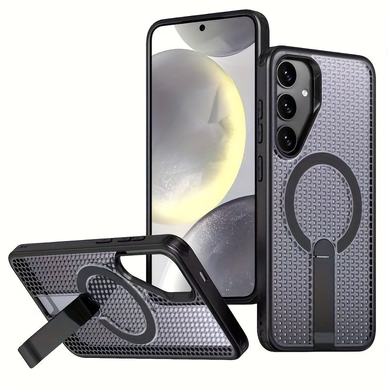 AirHex Shield – Honeycomb MagSafe Stand Case for Galaxy S Series