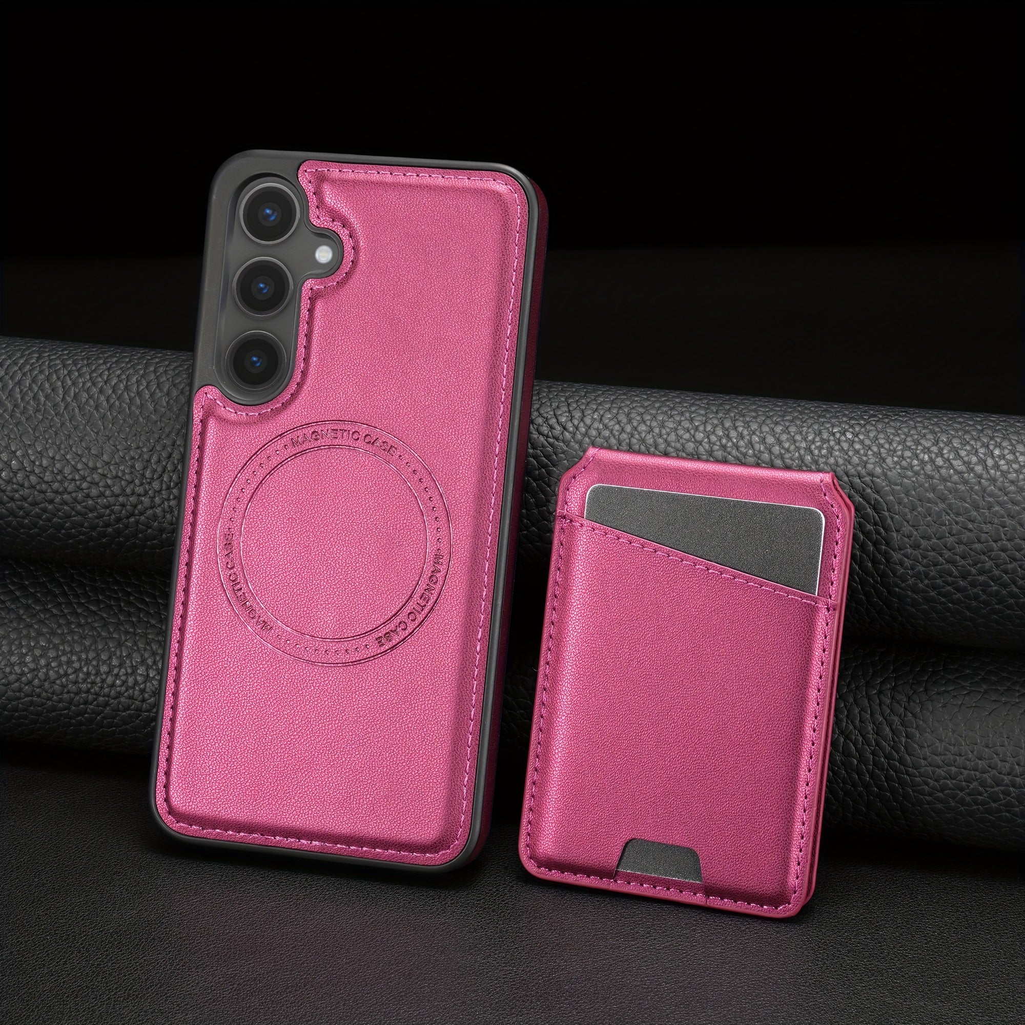2-in-1 Magnetic Wallet Case with RFID Protection for Samsung Galaxy S Series