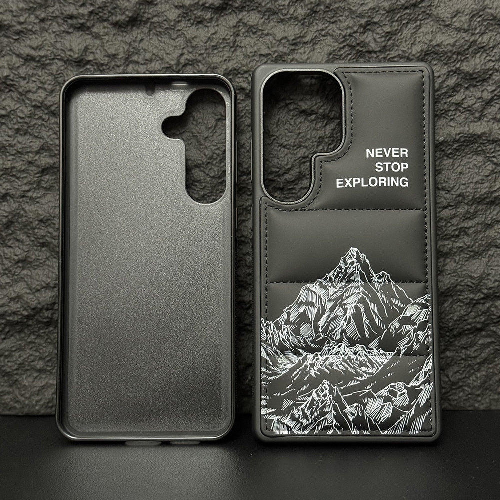 Samsung Galaxy S25 Stylish Puffer Case