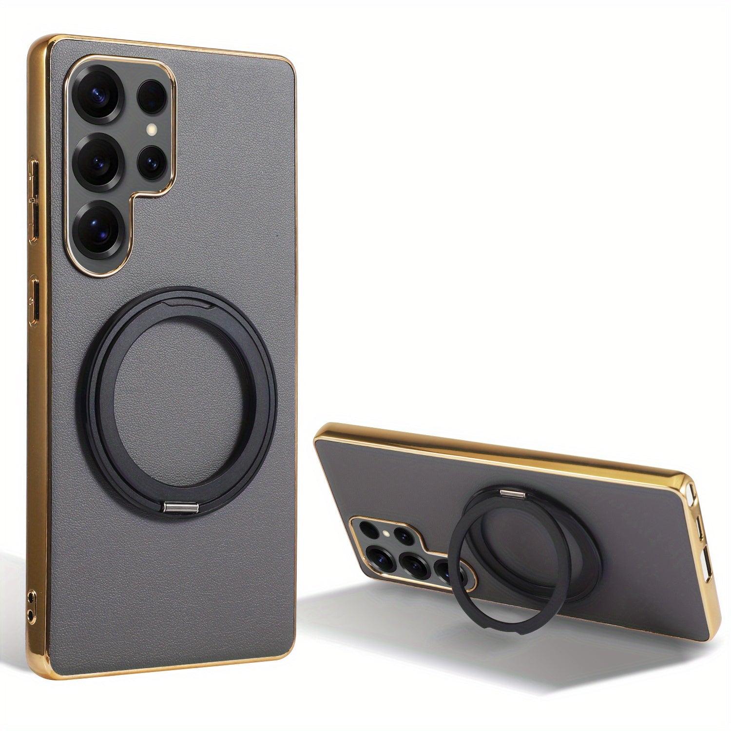 Minimalist Magnetic Case with 360° Stand for Samsung Galaxy S Series