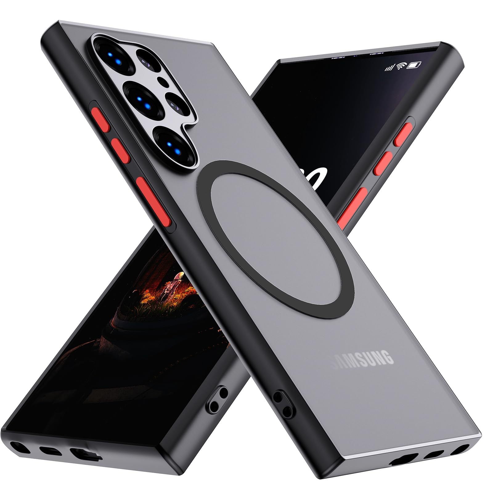 ClearMag Flex – Magnetic Shockproof Transparent Case