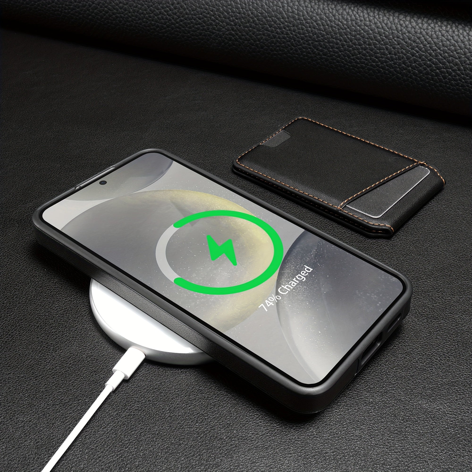 2-in-1 Magnetic Wallet Case with RFID Protection for Samsung Galaxy S Series