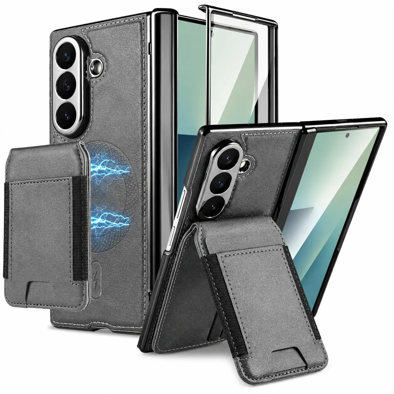 Magsafe Wallet Stand Case for Samsung Galaxy Z Fold 8 Ultra