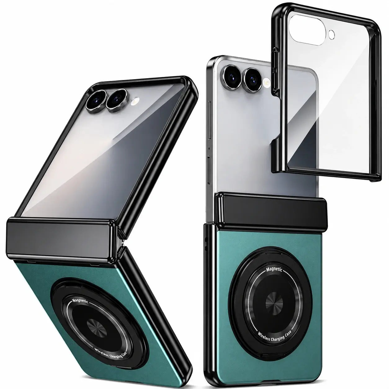 Samsung Galaxy Z Flip 8 MagSafe Ring Case with Screen Protection