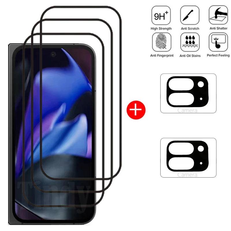 Google Pixel 9 Pro Fold Full Cover Screen Protector Glass