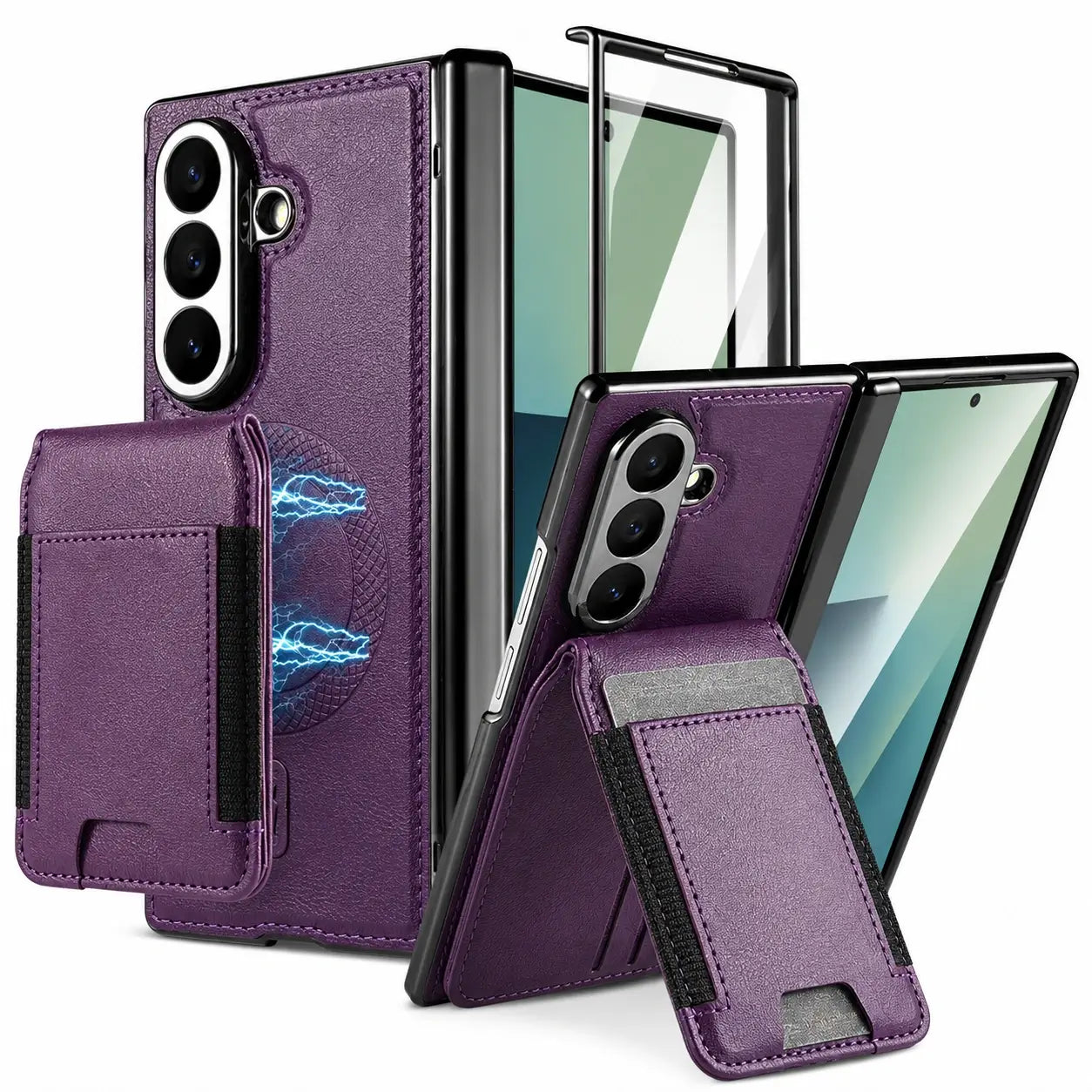 Magsafe Wallet Stand Case for Samsung Galaxy Z Fold 8 Ultra