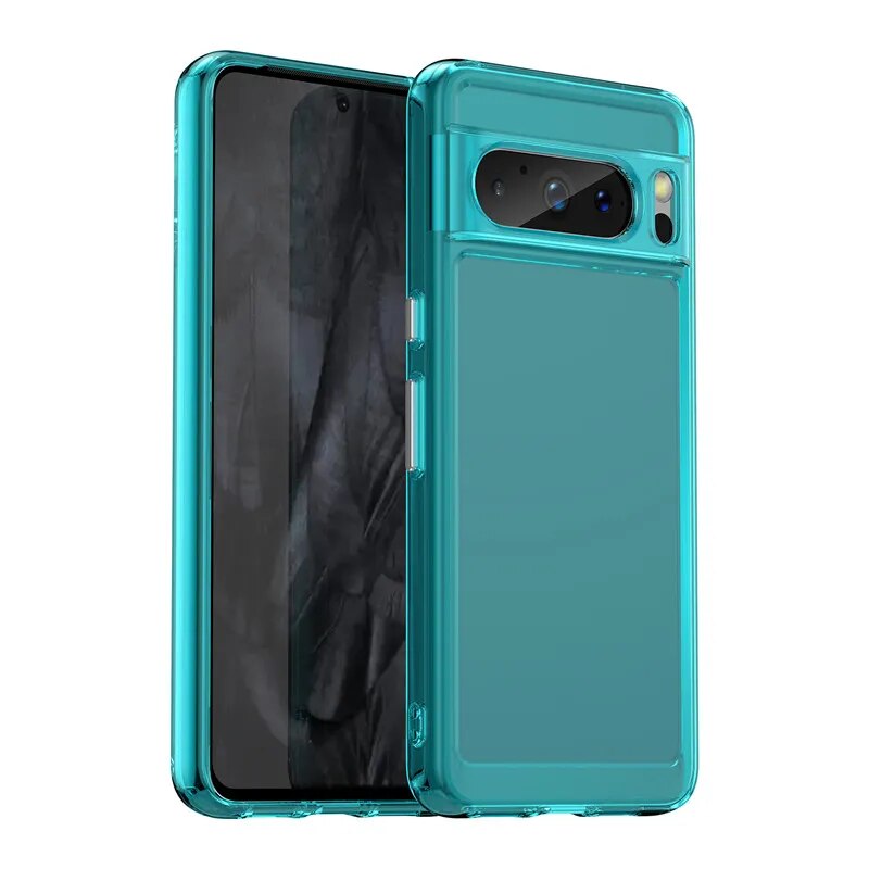 Transparent Shockproof Bumper Case For Google Pixel 8 Series - Odin case