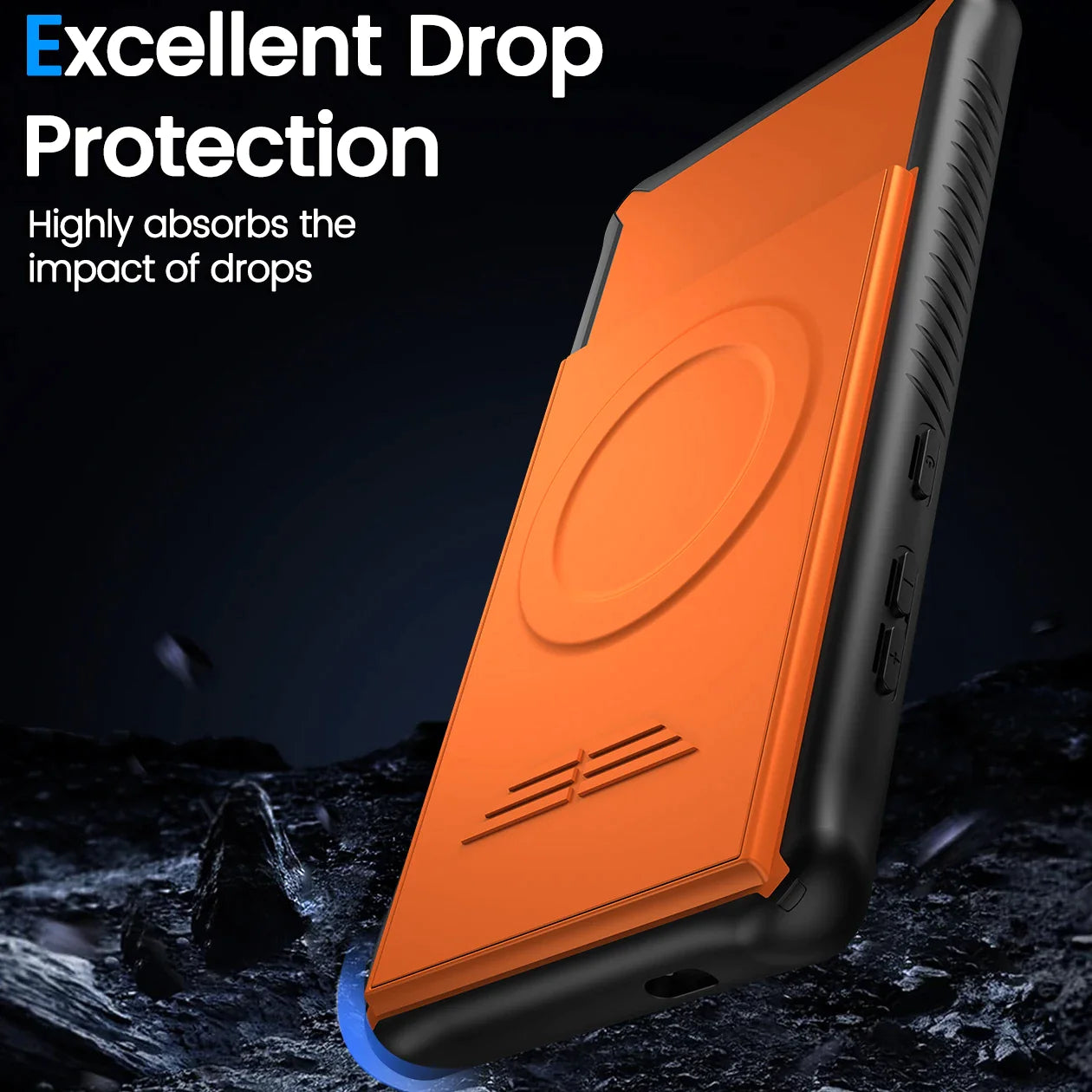 Shockproof Wireless Charging S24 Ultra Case with Camera Protection - Odin case