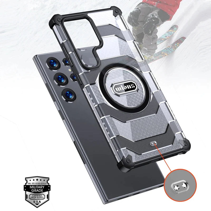 S24 Ultra Shockproof Magnetic Case - Odin case