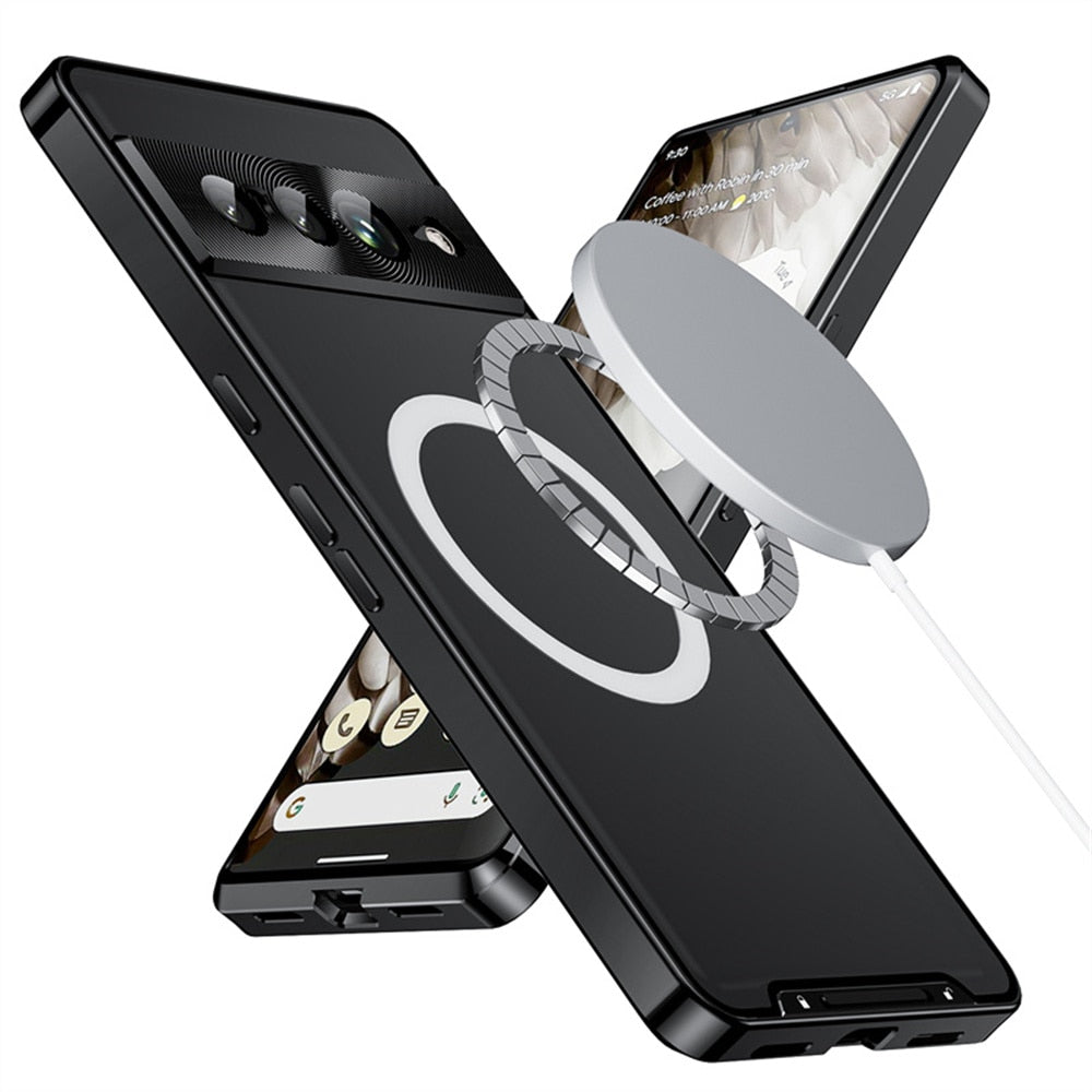 MagSafe Shockproof Metal Armor Case For Google Pixel 7 Pro - Odin case