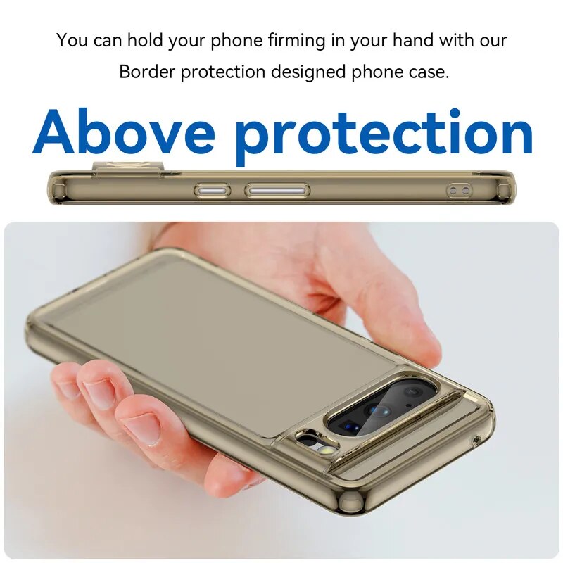 Transparent Shockproof Bumper Case For Google Pixel 8 Series - Odin case